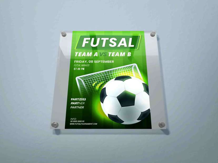 Wallposter Pertandingan Futsal antar team - Image 1
