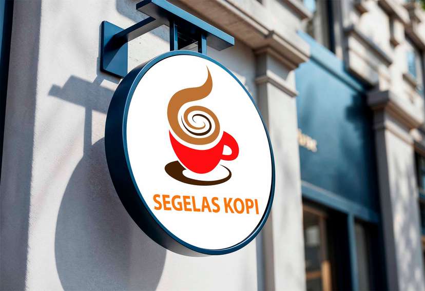 Neon Box Estetik Bertema Kopi Panas Cocok untuk Branding Coffee Shop - Image 1