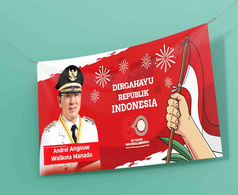 Baliho Bersatu dalam Semangat, Melaju untuk Indonesia Maju! - Image 1