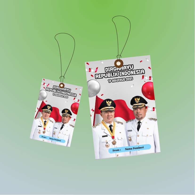 Hangtag Balon Meriah Kemerdekaan - Image 1