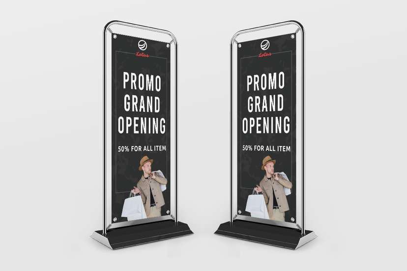 Banner Promo Grand Opening Baju - Image 1