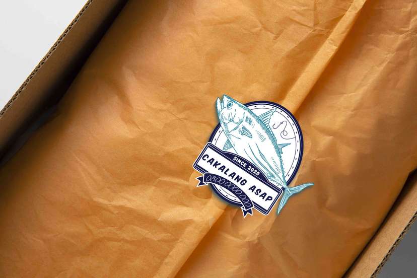 Sticker Makanan Cakalang Asap - Image 1