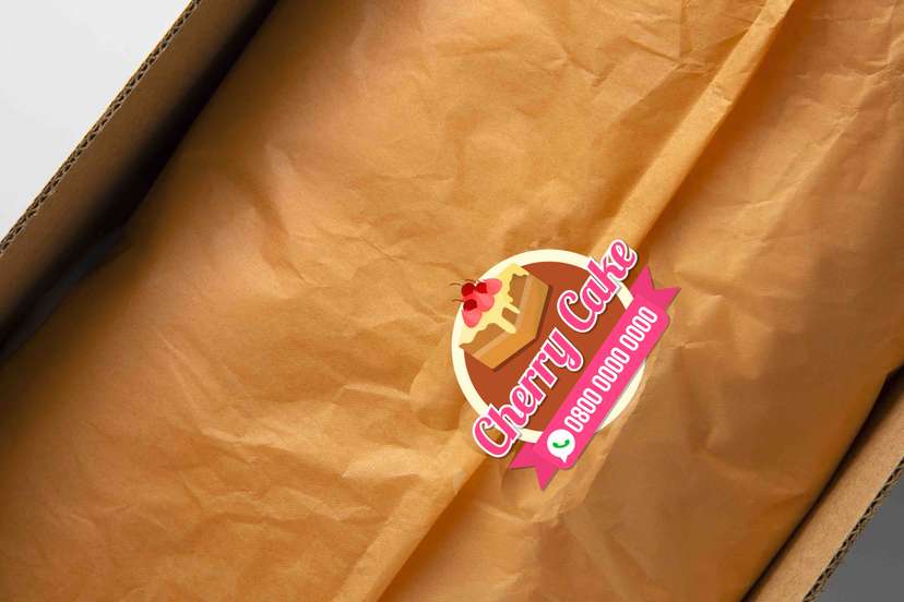 Sticker Cherry Cake  - Image 1