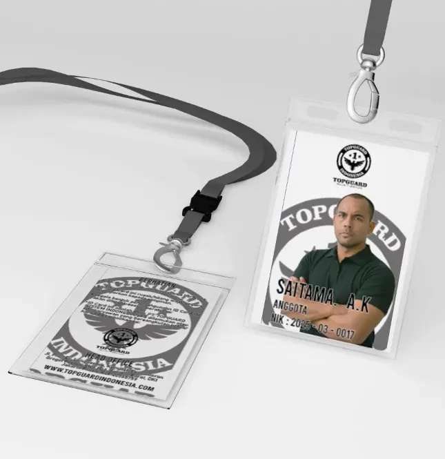 ID Card Hitam Putih Resmi Organisasi Nasional top guard - Image 2