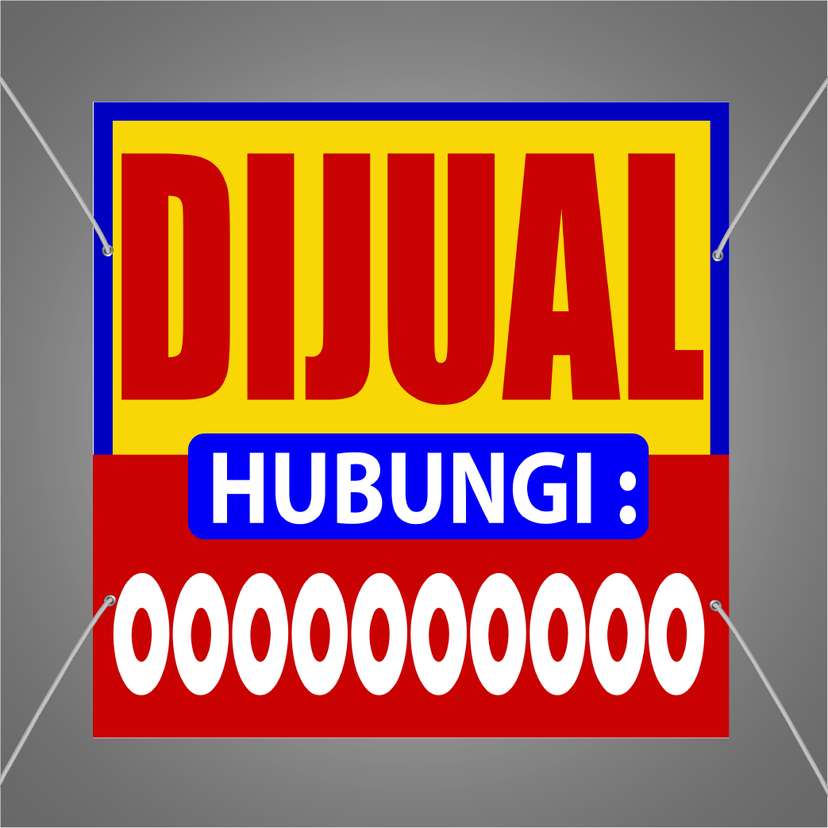 baliho dijual dengan design minimalis dan elegan cocok untuk informasi perusahaan - Image 1