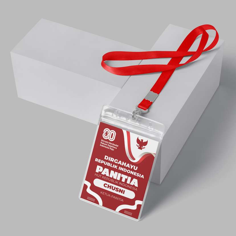 Id Card Panitia Kemerdekaan Merah Putih - Image 1