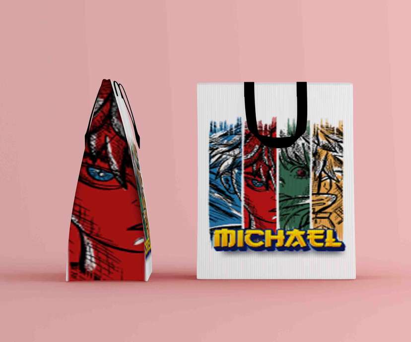 Paper Bag Ulang Tahun Tema Naruto dan Sasuke - Image 1