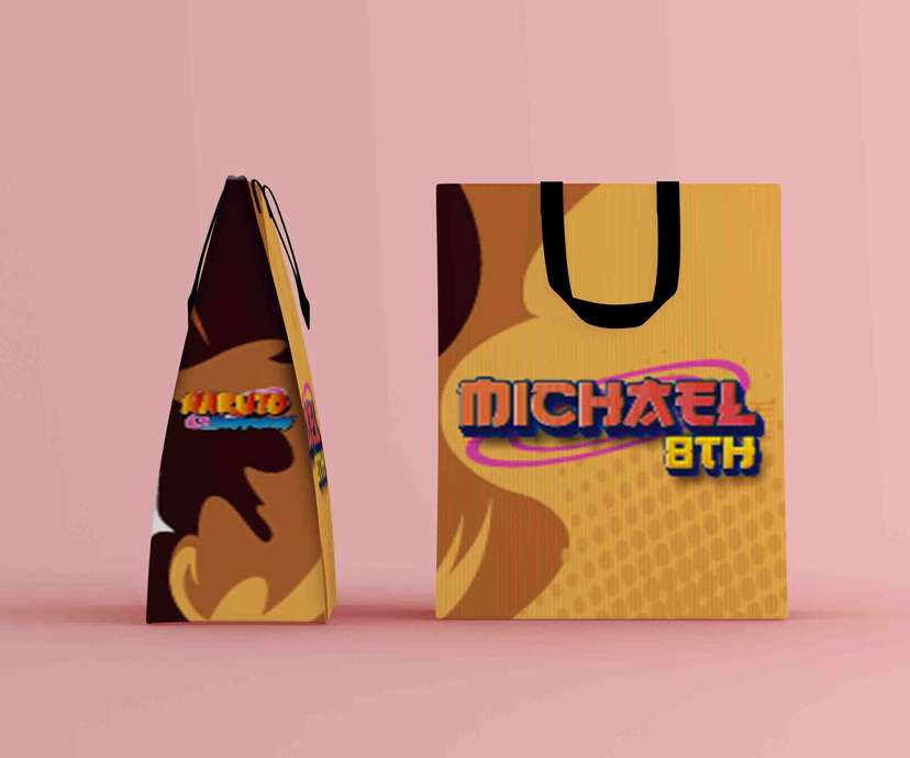 Paper Bag Ulang Tahun Tema Naruto Shippuden - Image 1