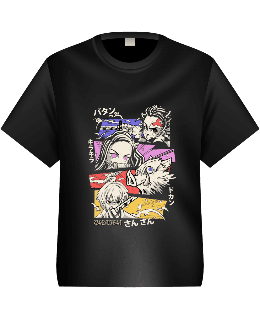 Kaos Karakter Demon Slayer - Image 1