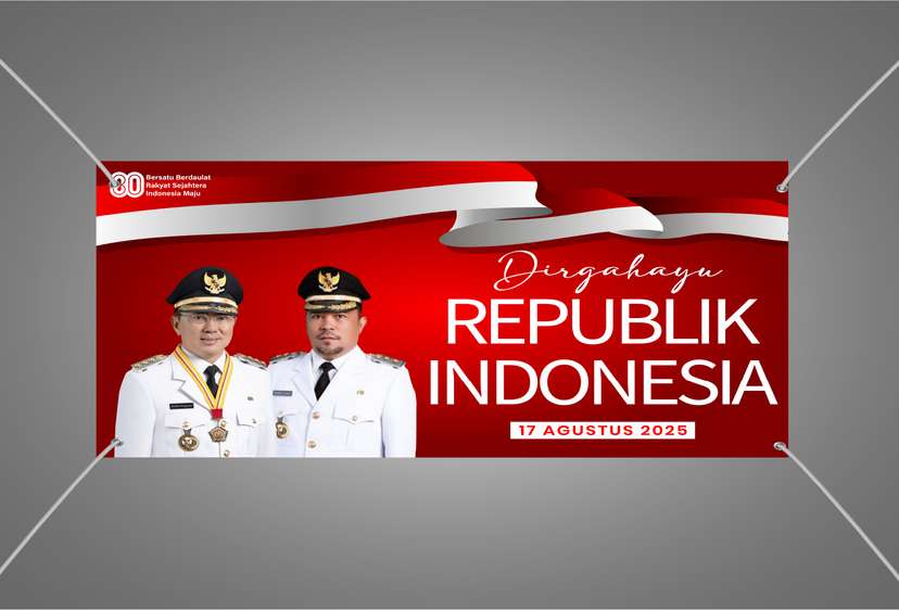 Baliho Kemerdekaan Harmoni Warna yang Memikat - Image 1