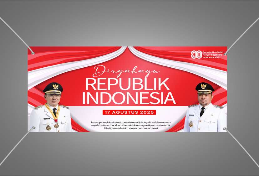 Baliho Kemerdekaan Sentuhan Mewah yang Menawan Hati - Image 1