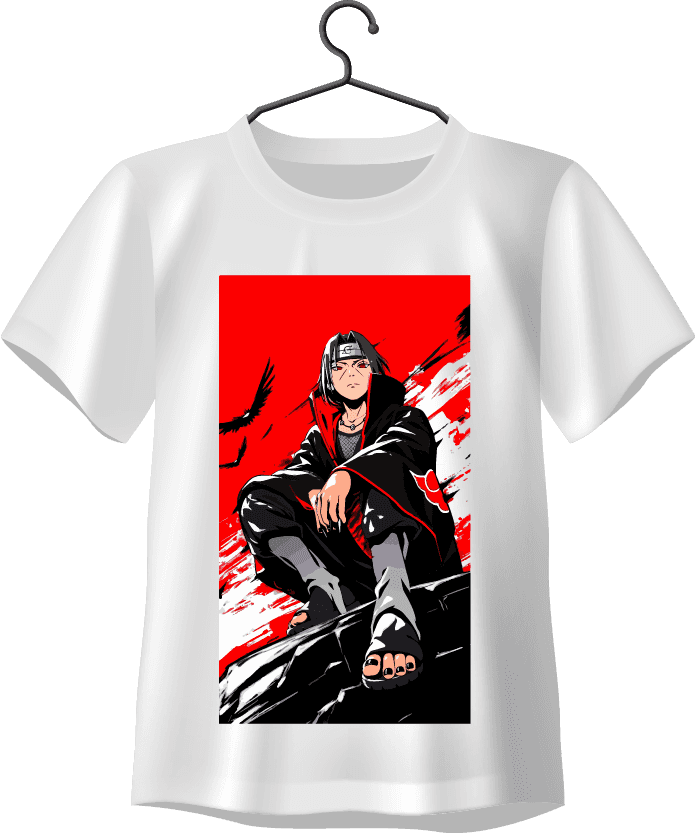 Kaos Custom Itachi Uchiha  - Image 1