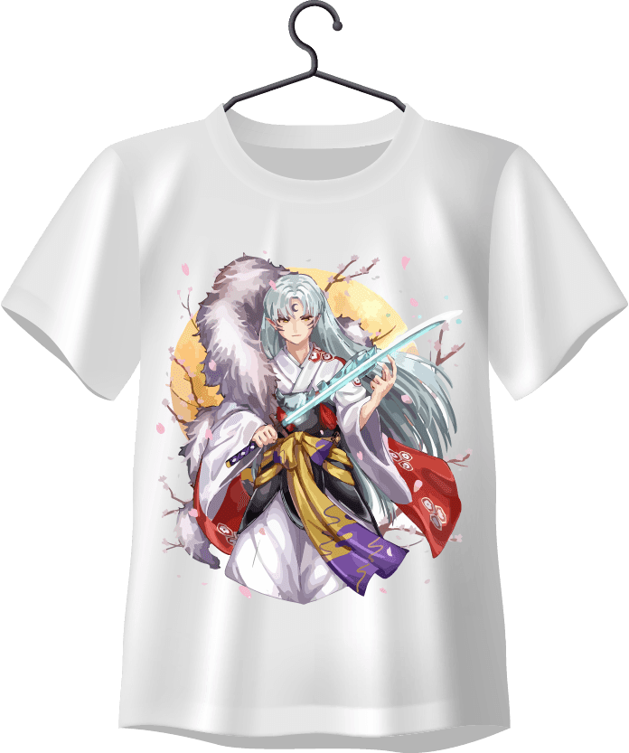 Kaos Custom Sesshomaru Inuyasha - Image 1