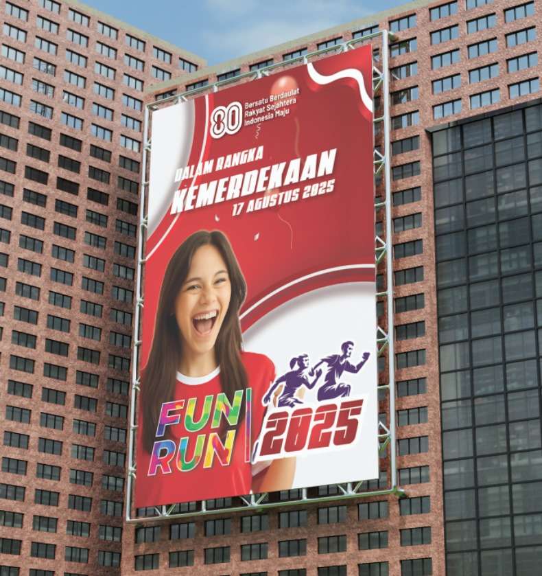 Baliho Lomba Kemerdekaan & Fun Run 2025 - Image 1