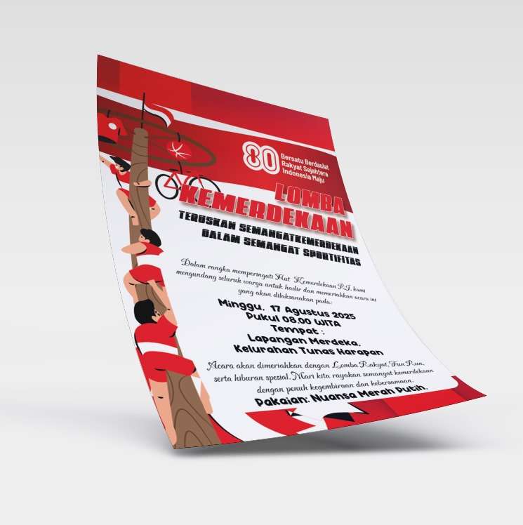 Flyer Lomba Kemerdekaan – Semarak Agustusan 80 Tahun RI - Image 1