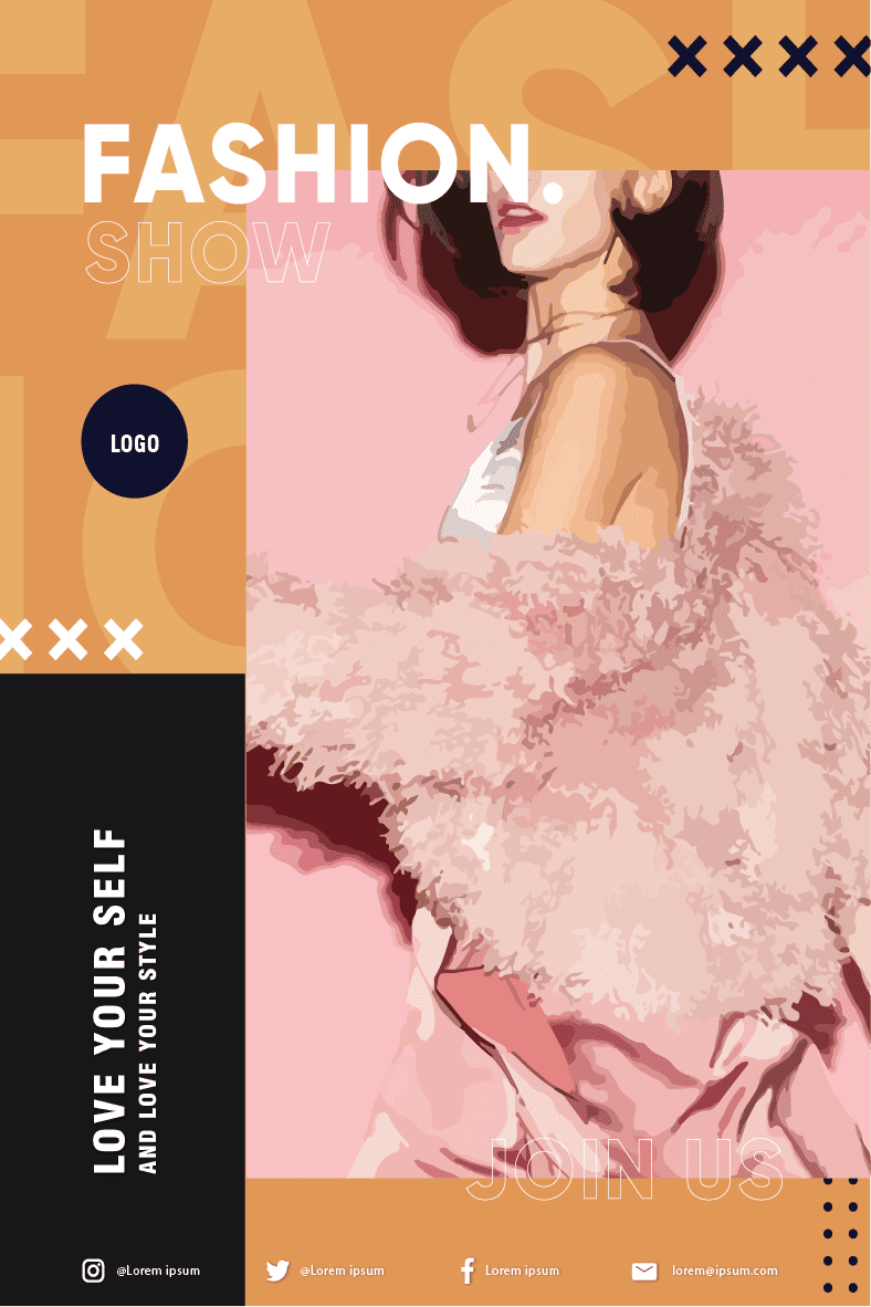 Wall Poster Usaha Fashion Gorgeous - Image 1