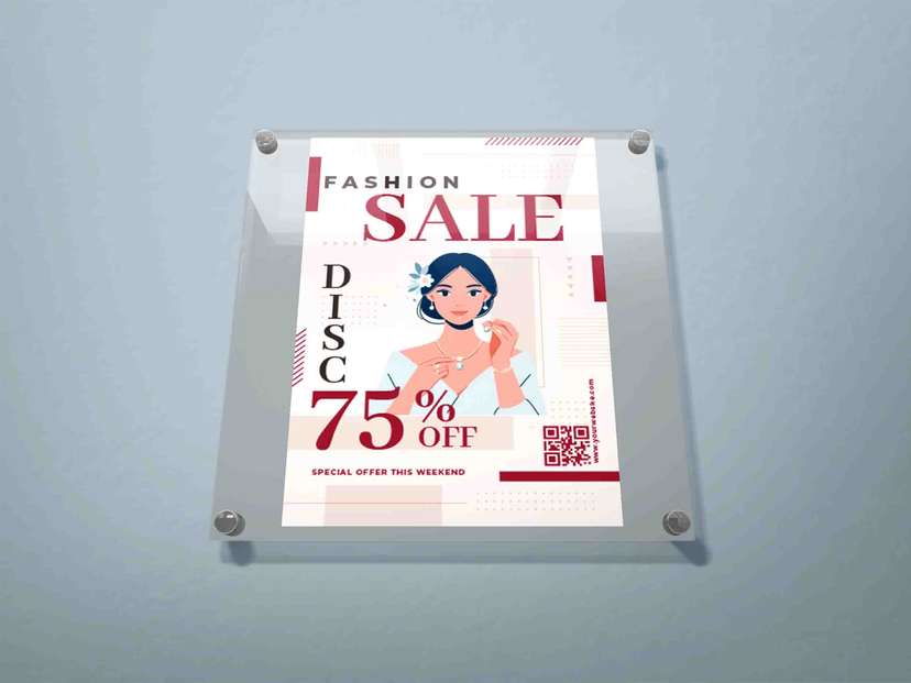 Wall Poster Untuk Produk Sale - Image 1