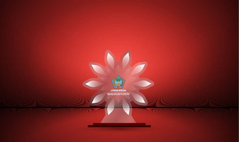 Plakat piagam penghargaan Acrylic - Image 1