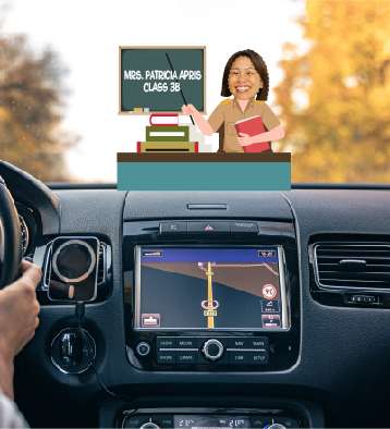 Akrilik Goyang-Goyang Guru Desain Custom Lucu untuk Hadiah Spesial - Image 1