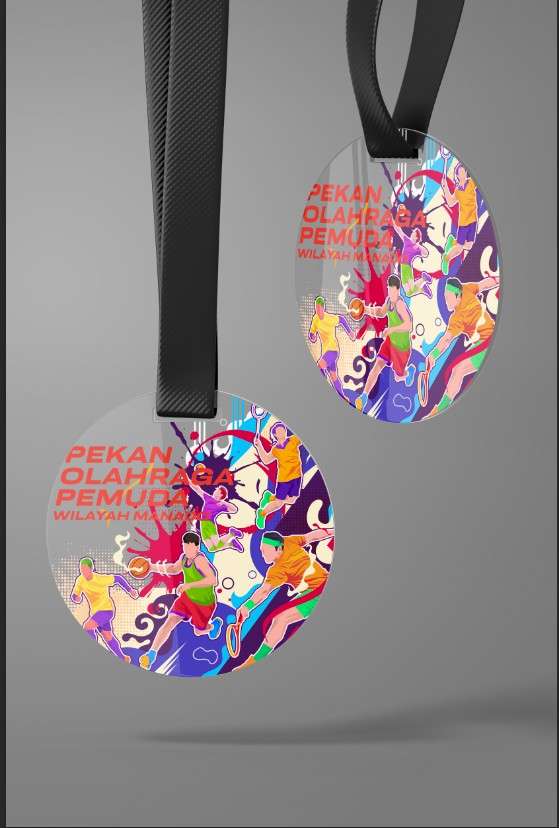 Medali Acrylic Kejuaraan - Image 1