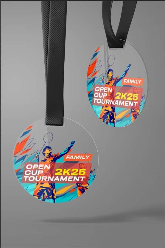 Medali Acrylic Kejuaraan - Image 1