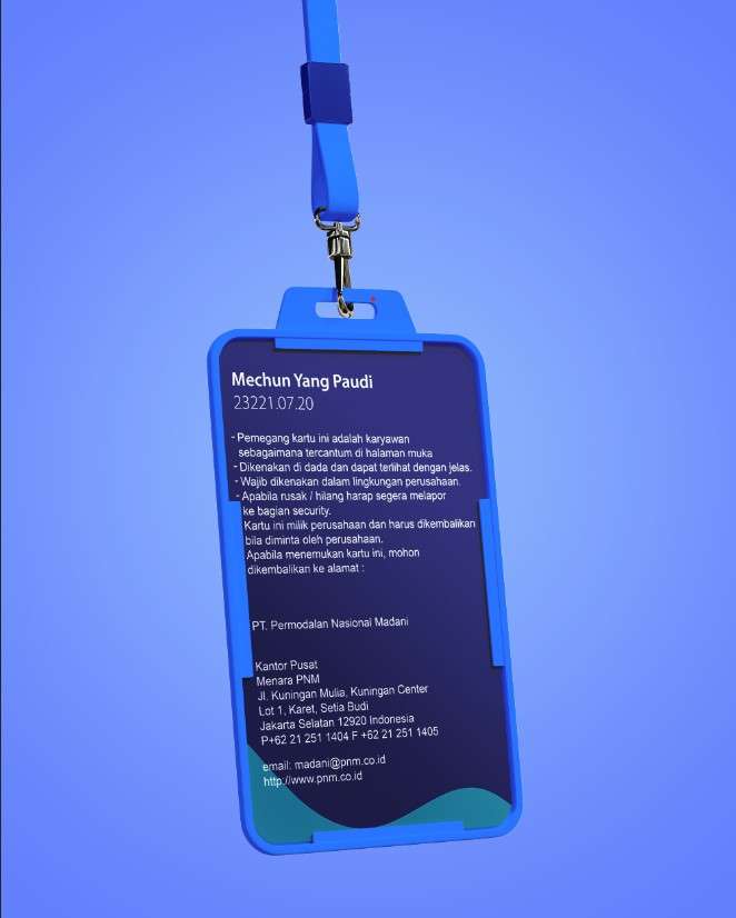 Id Card PNM Design BUMN - Image 2