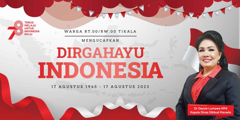 Spanduk Dirgahayu Republik Indonesia - Image 1