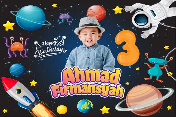 Baliho Hari Ulang Tahun Anak Nasa - Image 1