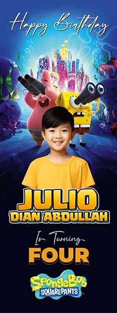 Standing Banner Spongebob - Image 1