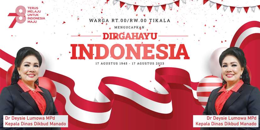 Spanduk Dirgahayu Republik Indonesia - Image 1