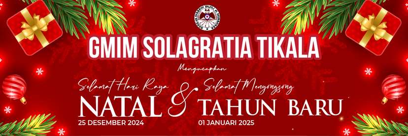 Baliho Selamat Natal dan Tahun Baru - Image 1