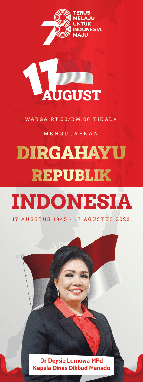 X Banner Dirgahayu Republik Indonesia - Image 1