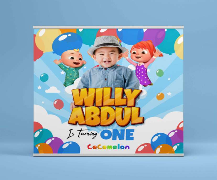 Baliho Hari Ulang Tahun Anak Cocomelon - Image 2