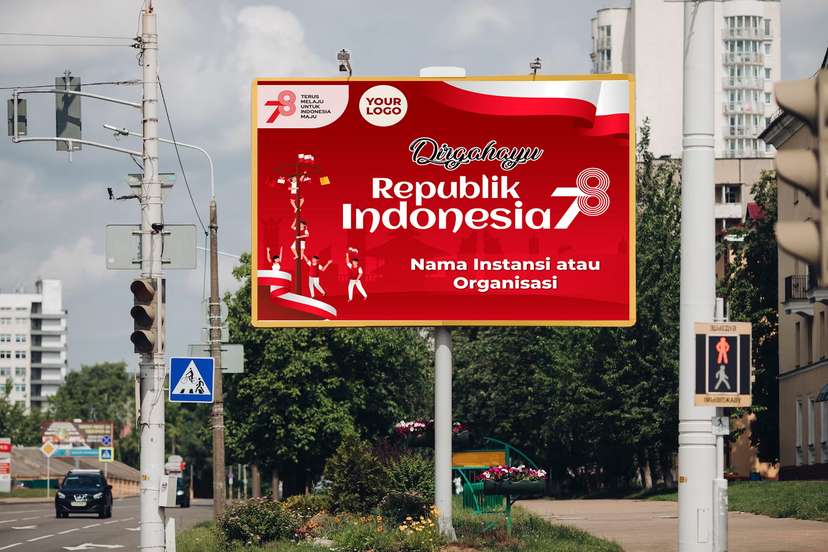 Baliho Dirgahayu Republik Indonesia 78 - Image 2