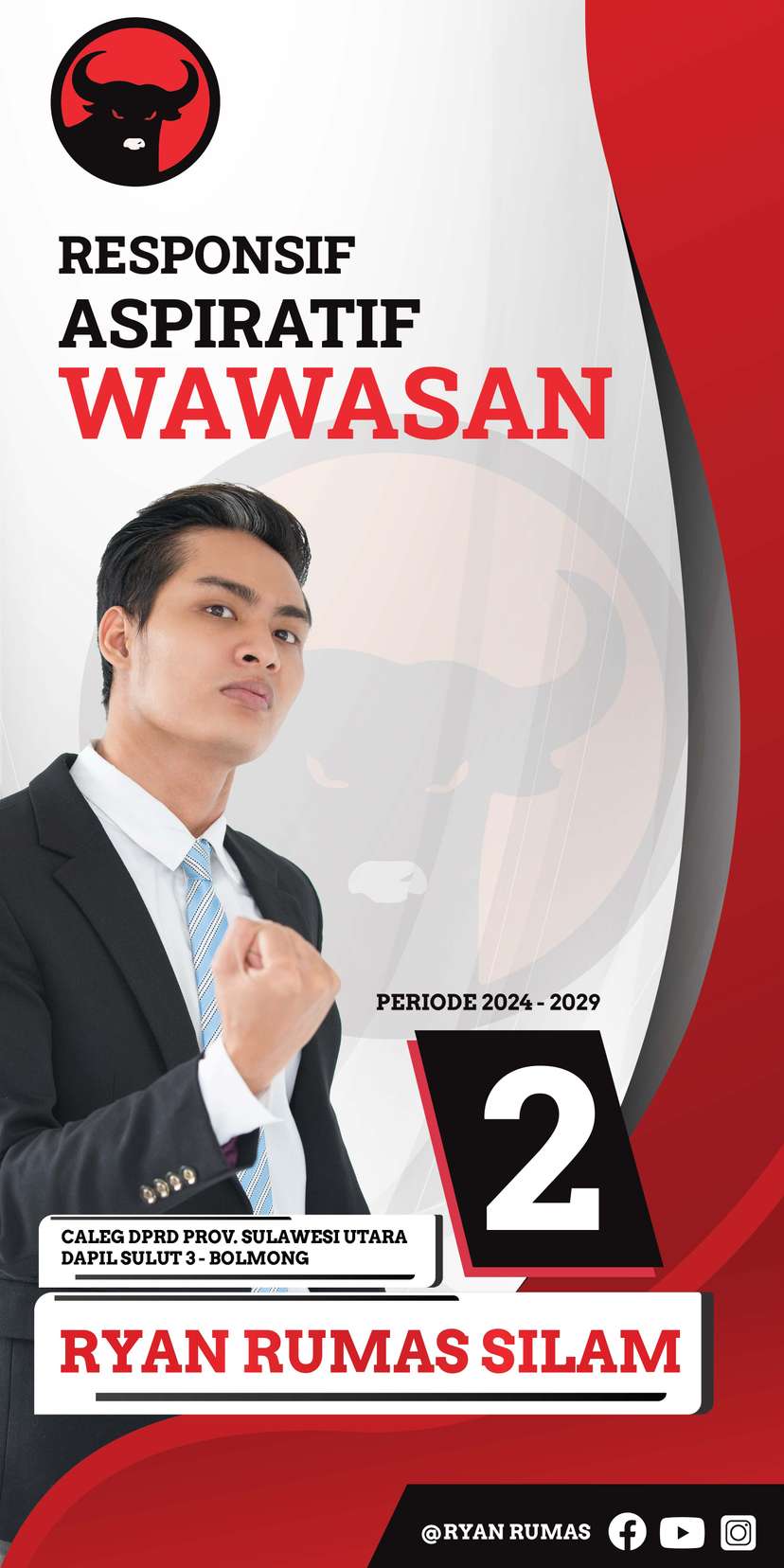 Spanduk Calon Legislatif - Image 1