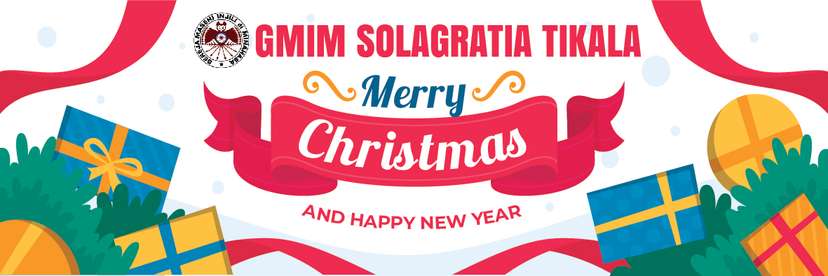 Baliho Selamat Natal dan Tahun Baru - Image 1