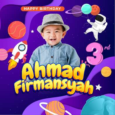 Baliho Hari Ulang Tahun Anak Nasa - Image 1