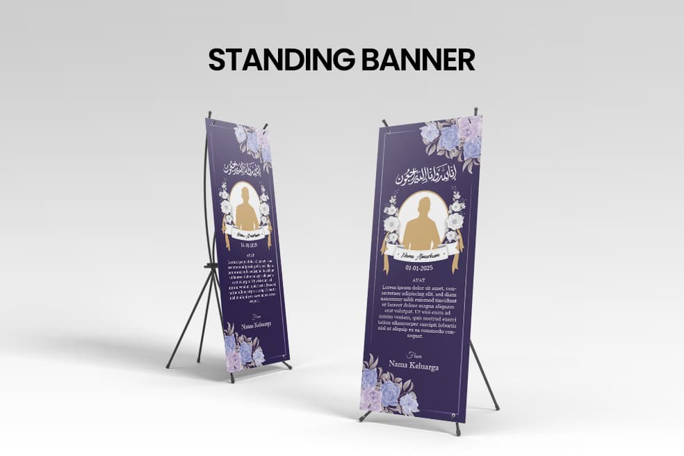 Standing Banner Duka