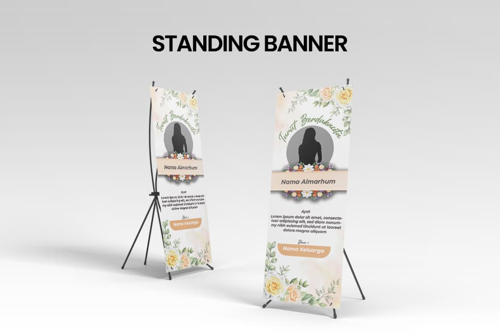 Standing Banner Duka