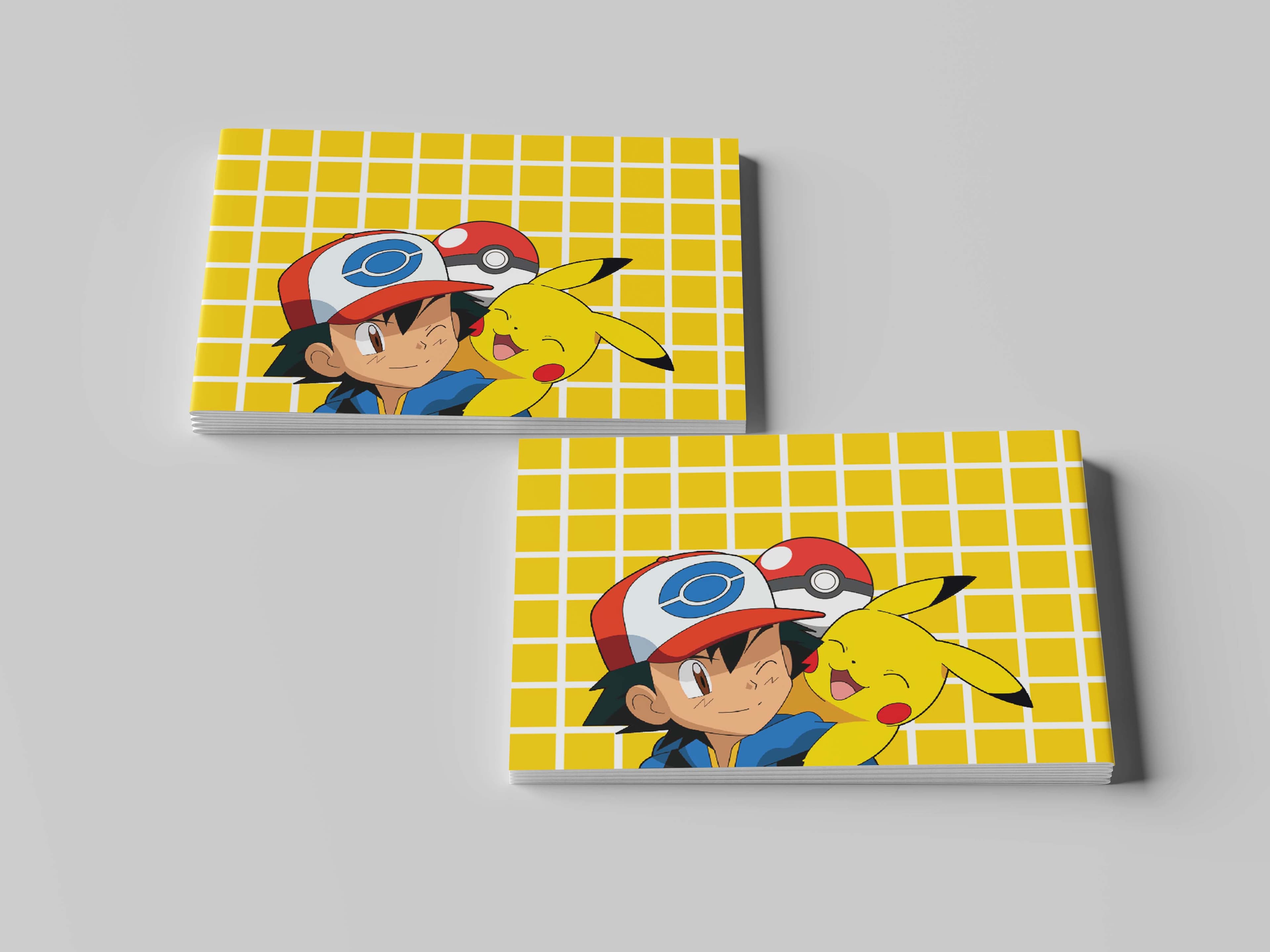 Buku Tamu Ulang Tahun Pokemon Custom  Guest Book Birthday Pikachu