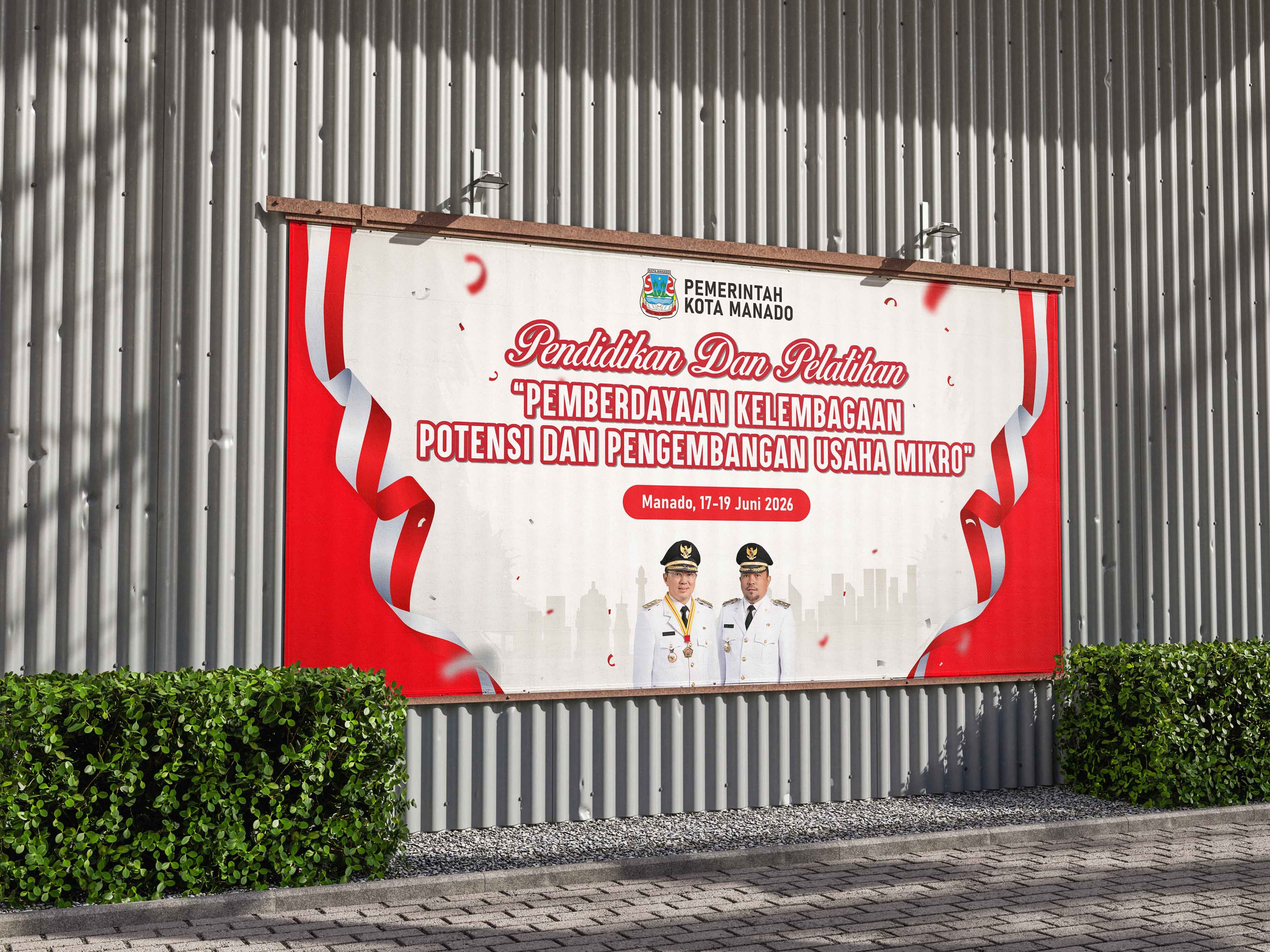 Banner Pelatihan UMKM Pemerintah Kota Manado – Pemberdayaan Kelembagaan Potensi dan Pengembangan Usaha Mikro✨