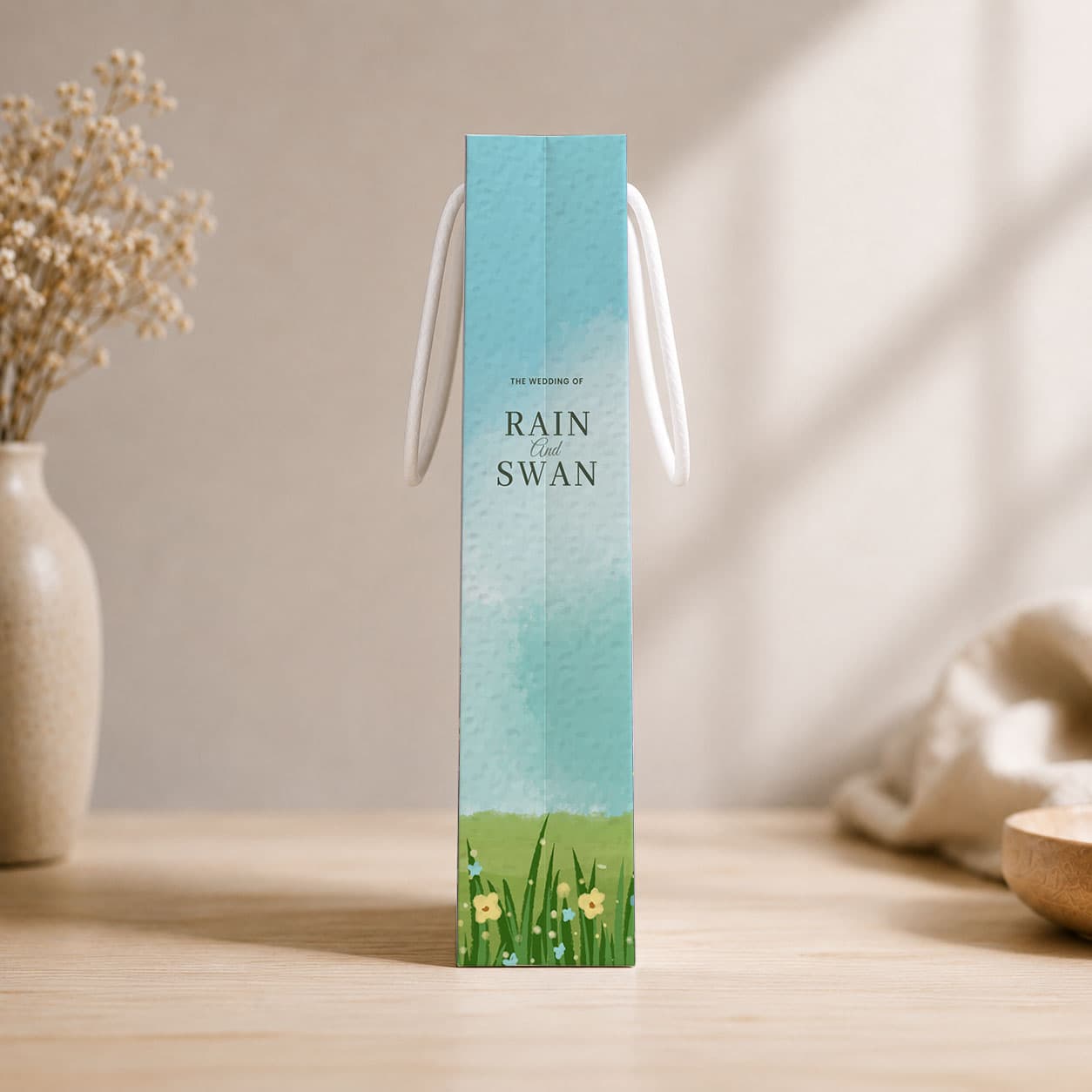 Paperbag Bridesmaid – Blue Sky Meadow