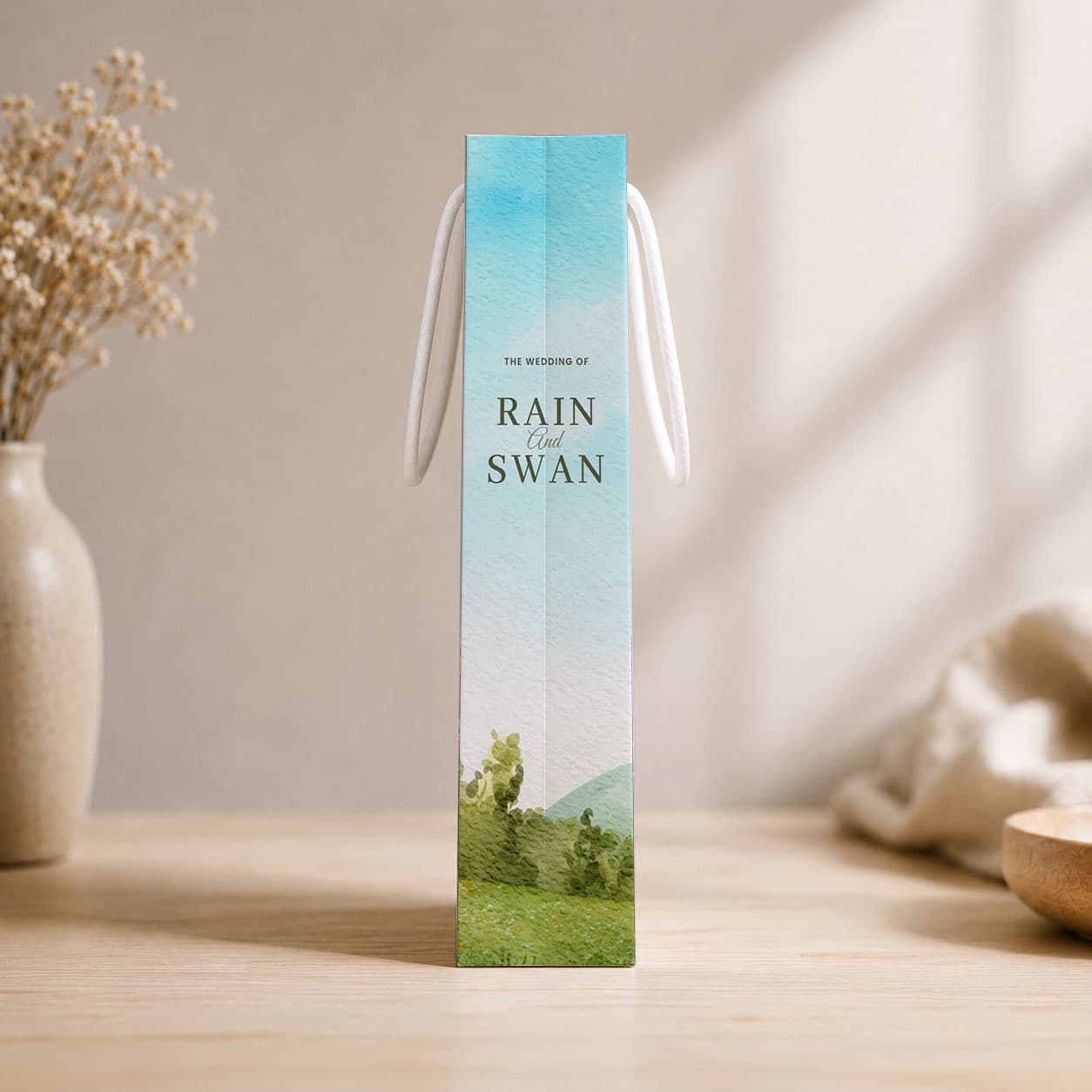 Paperbag Bridesmaid – Green Valley