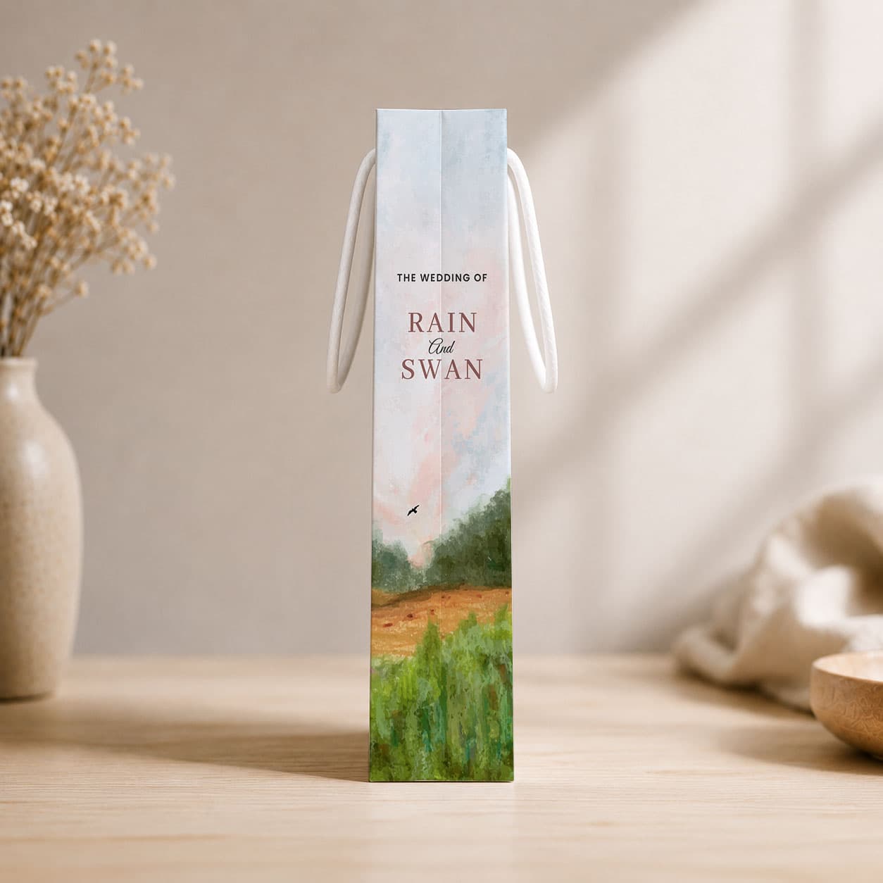 Paperbag Bridesmaid – Soft Meadow