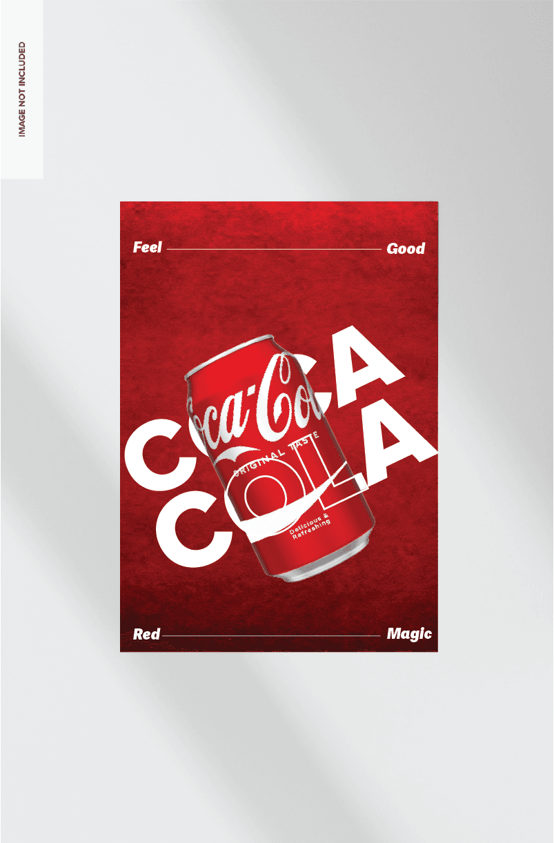 Poster Minuman Coca Cola