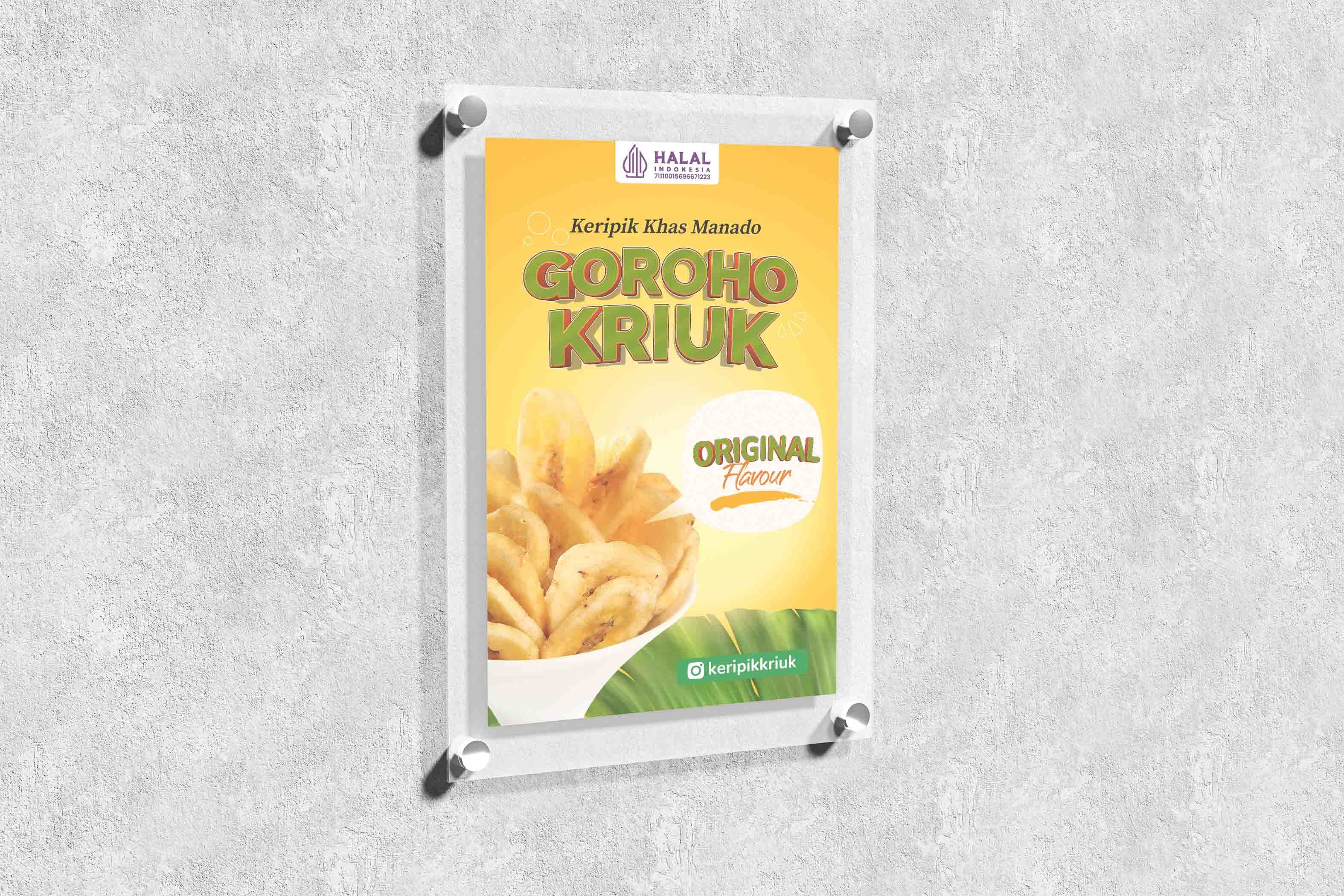 Wall Poster Goroho Kriuk Original