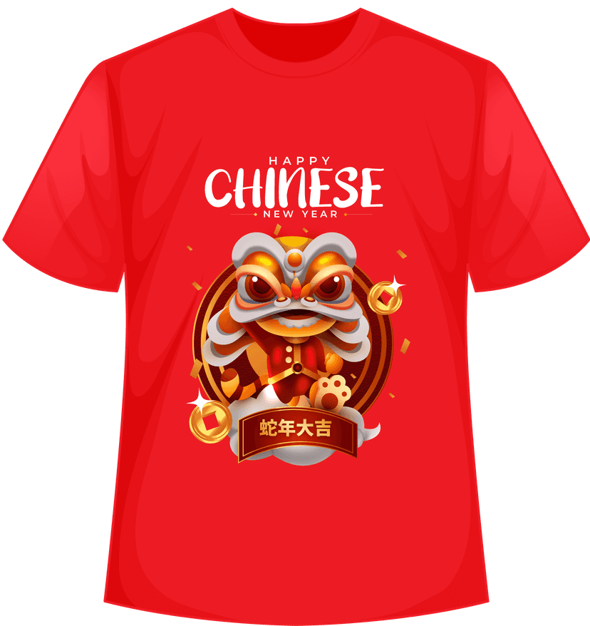 Baju Kaos Tema Imlek - Image 1