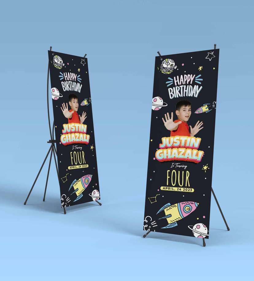 Standing Banner Hari Ulang Tahun Anak Nasa - Image 2