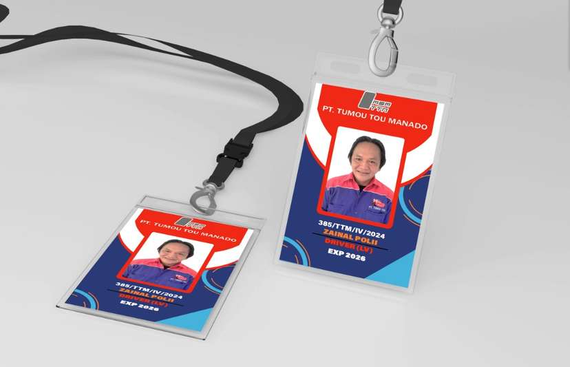 id card merah biru dinamis energic - Image 1