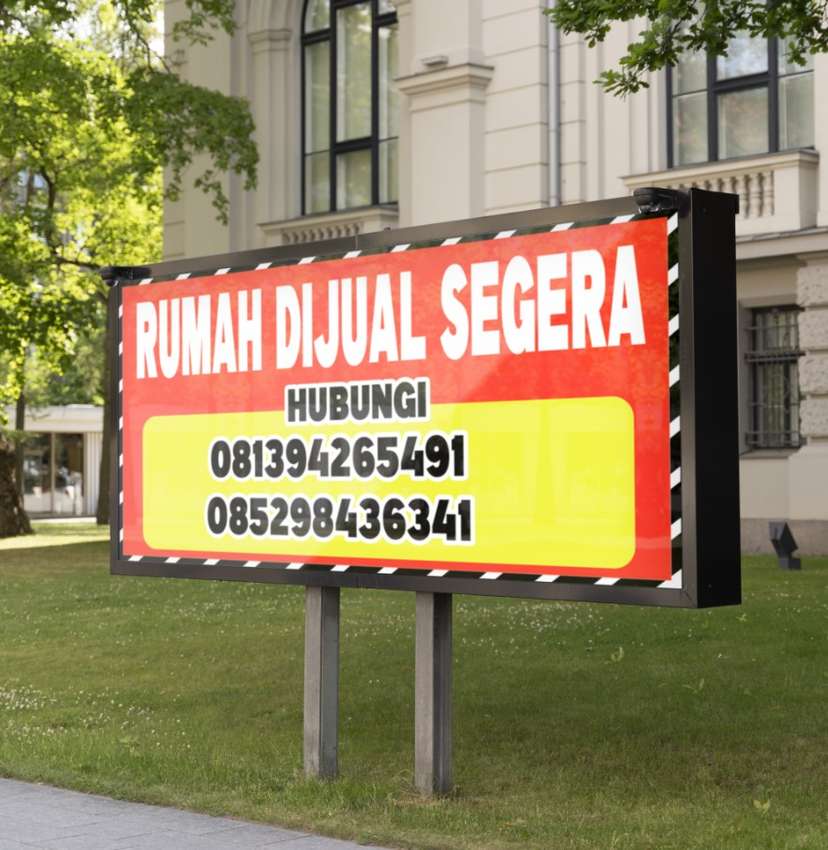 Baliho Rumah Dijual Cepat - Image 1